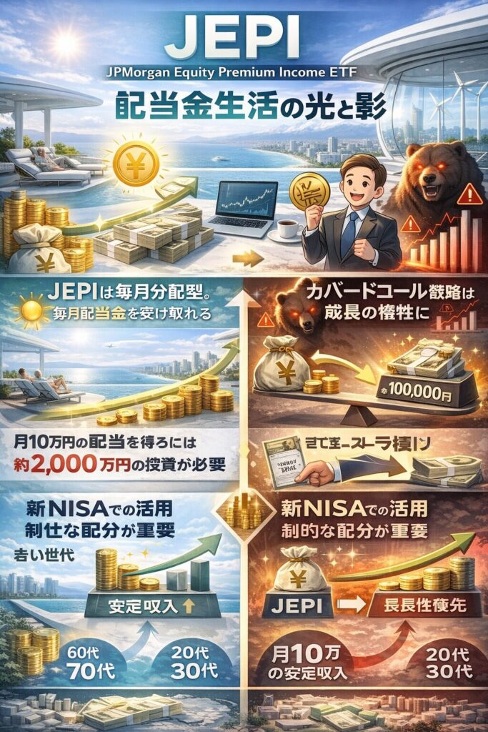 JEPIの配当生活と投資戦略
