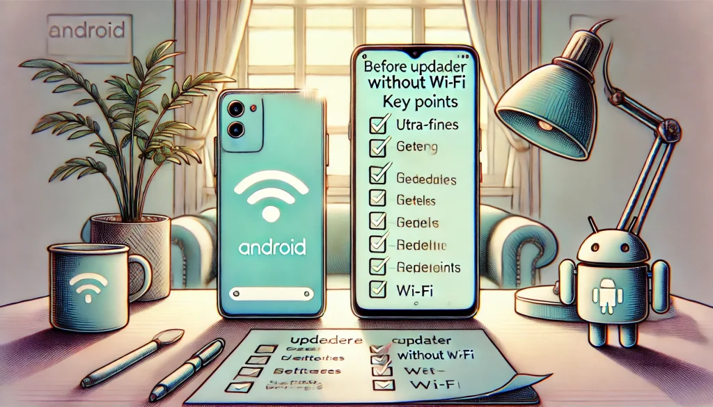 Wi-Fiなしでアップデートする前に知っておくべき基本知識