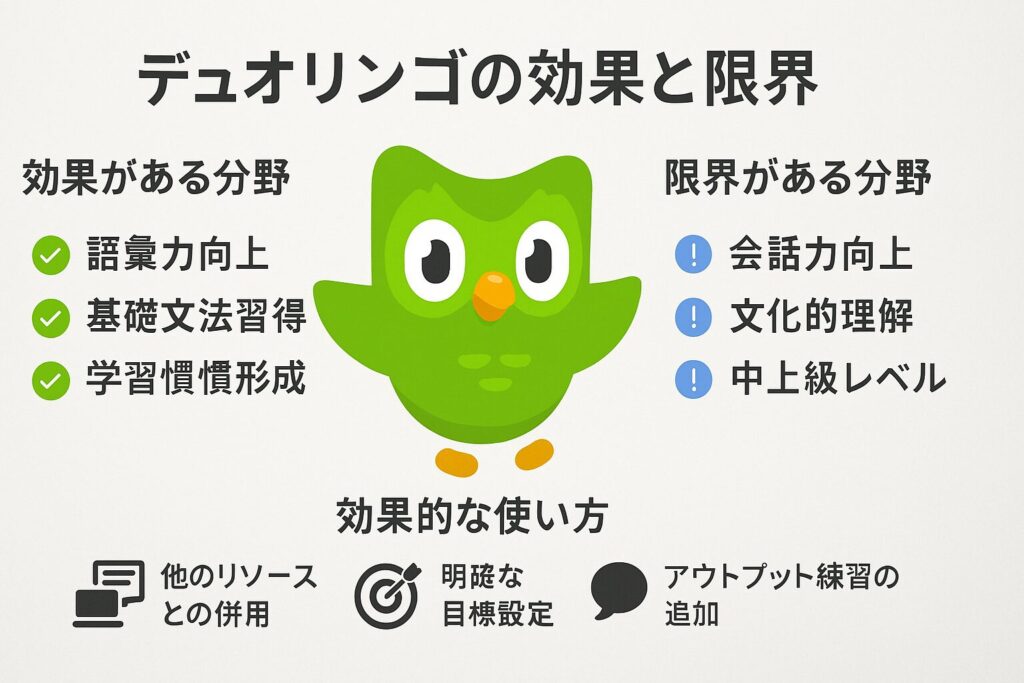 デュオリンゴの効果と限界