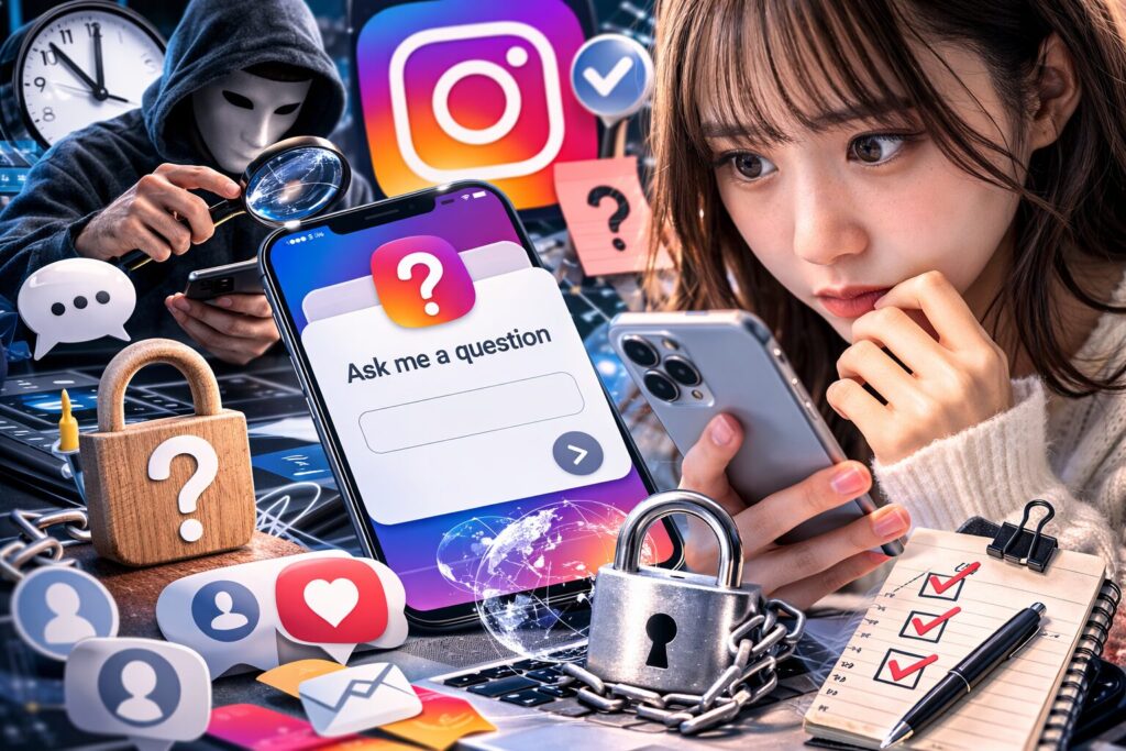 Instagramの匿名性とプライバシー疑問