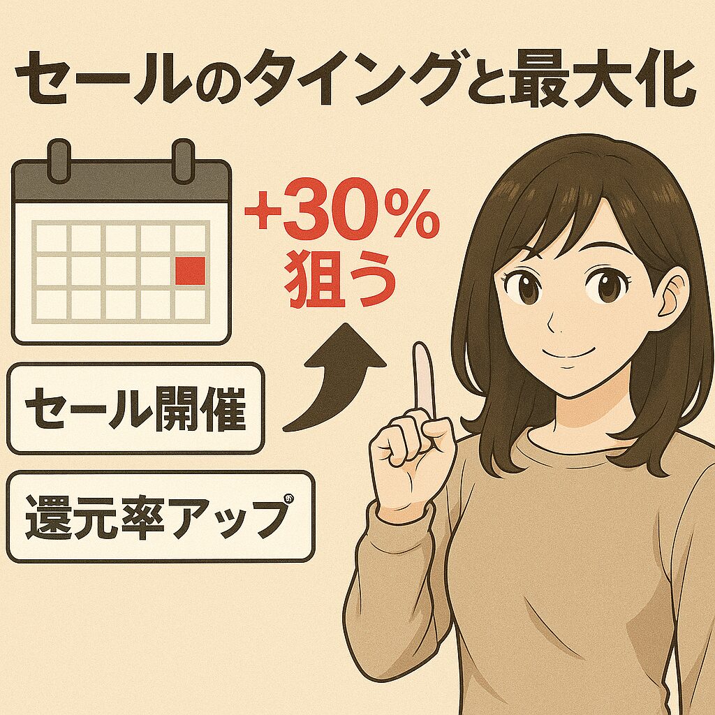 セールのタイミングと最大化戦略
