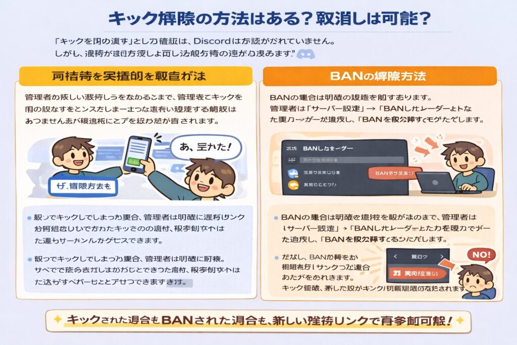 キック解除の方法はある？取り消しは可能？