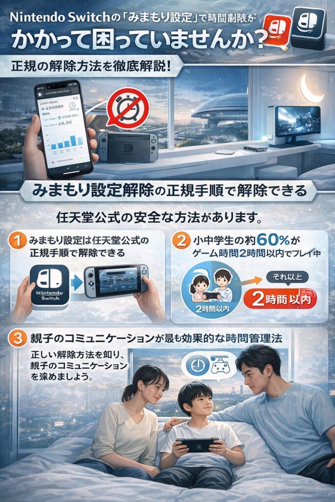 任天堂が公式に認めている正規の解除方法