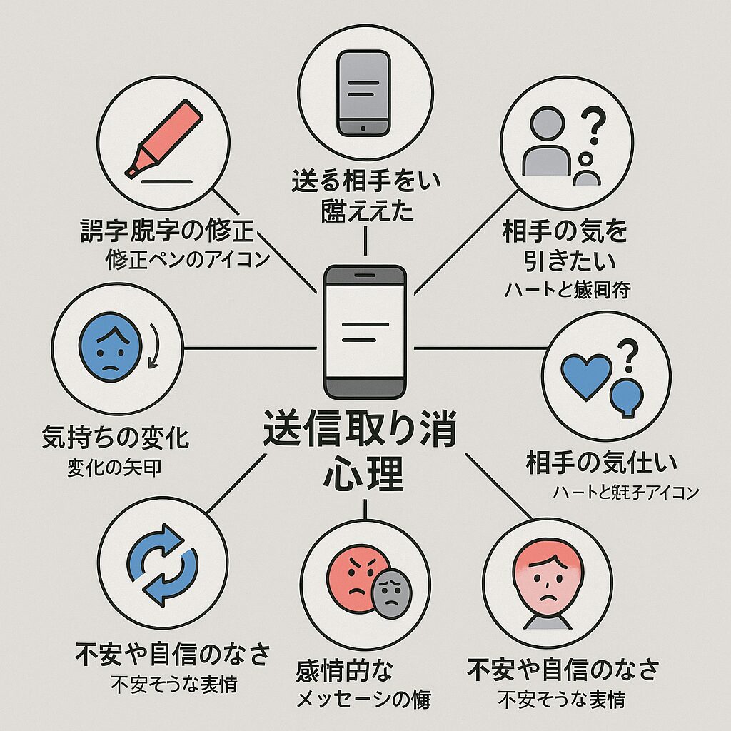 line送信取り消し心理