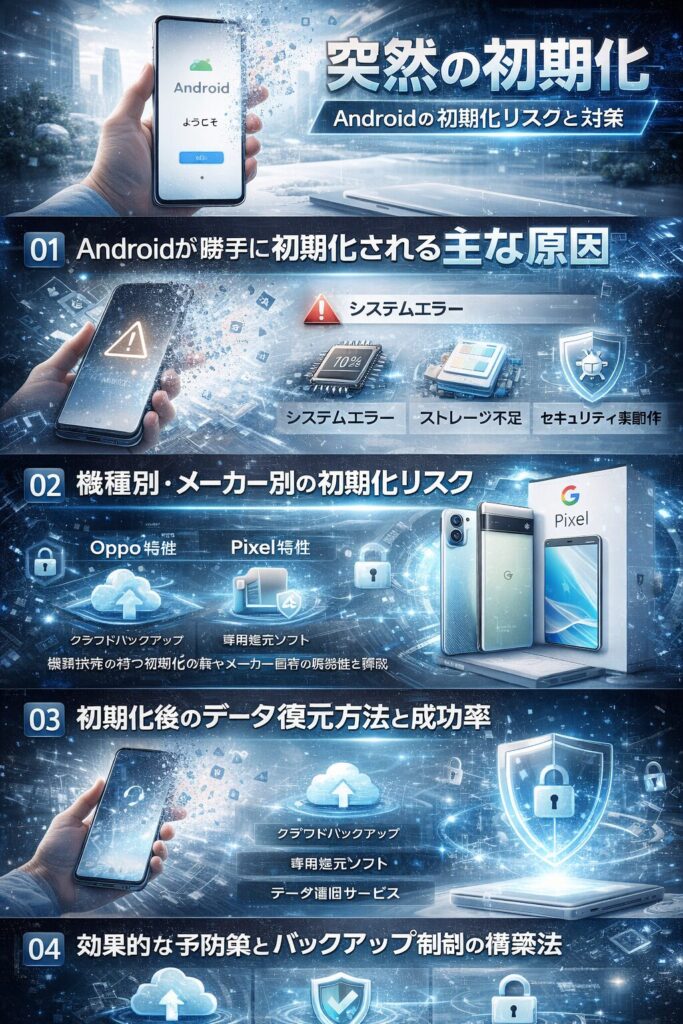 Android初期化リスクと対策ガイド