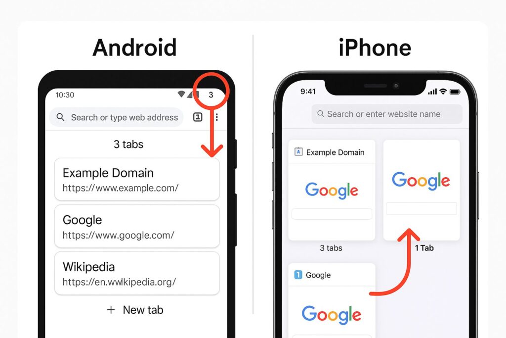 iPhone（iOS）での直し方