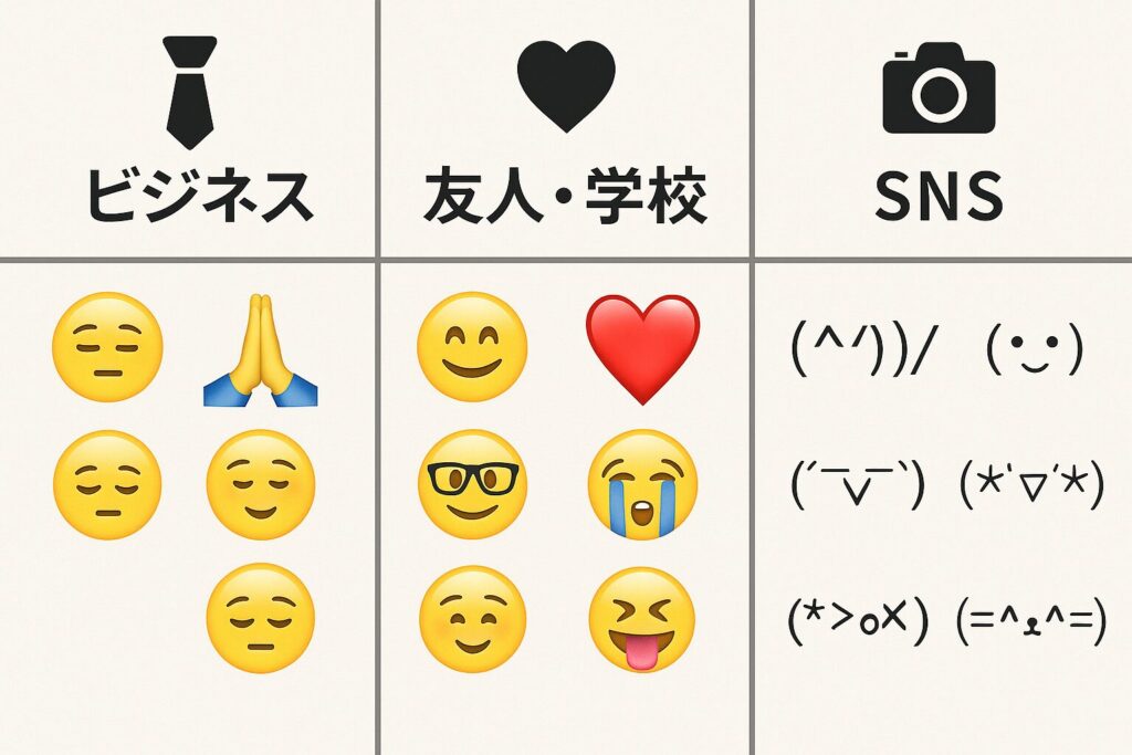 シーン別おすすめ活用法（仕事・学校・SNS）