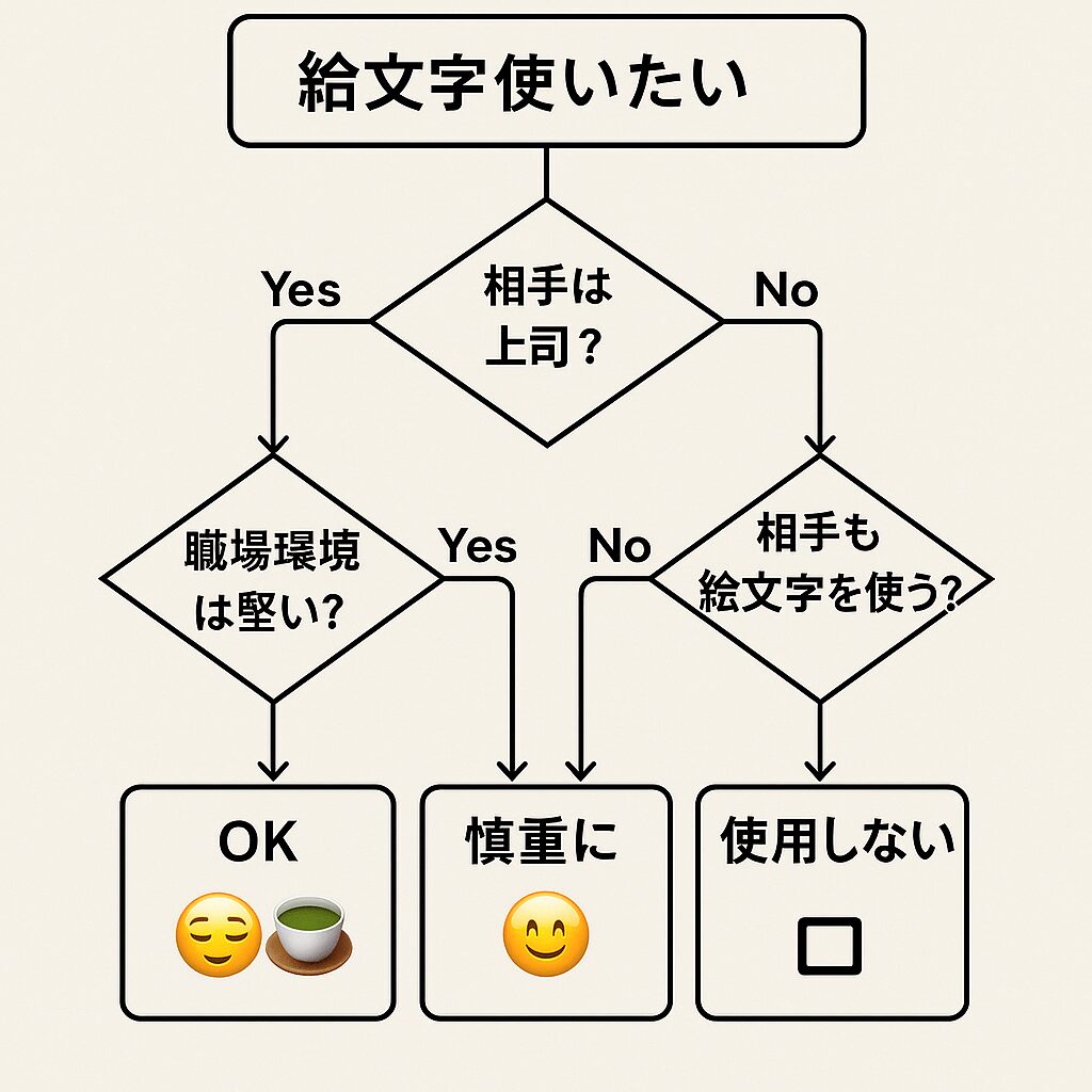 ビジネス・目上の人向けおつかれさま絵文字