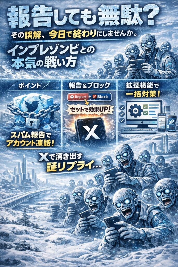 インプレゾンビとの本気の戦い方