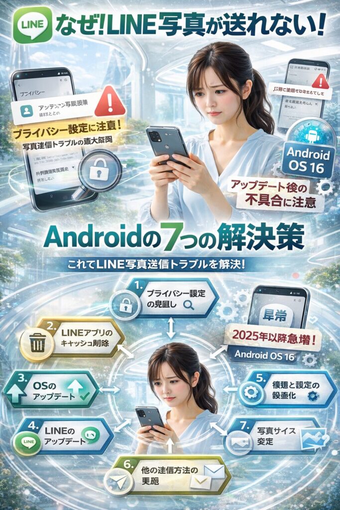 AndroidでLINEの写真が送れない原因