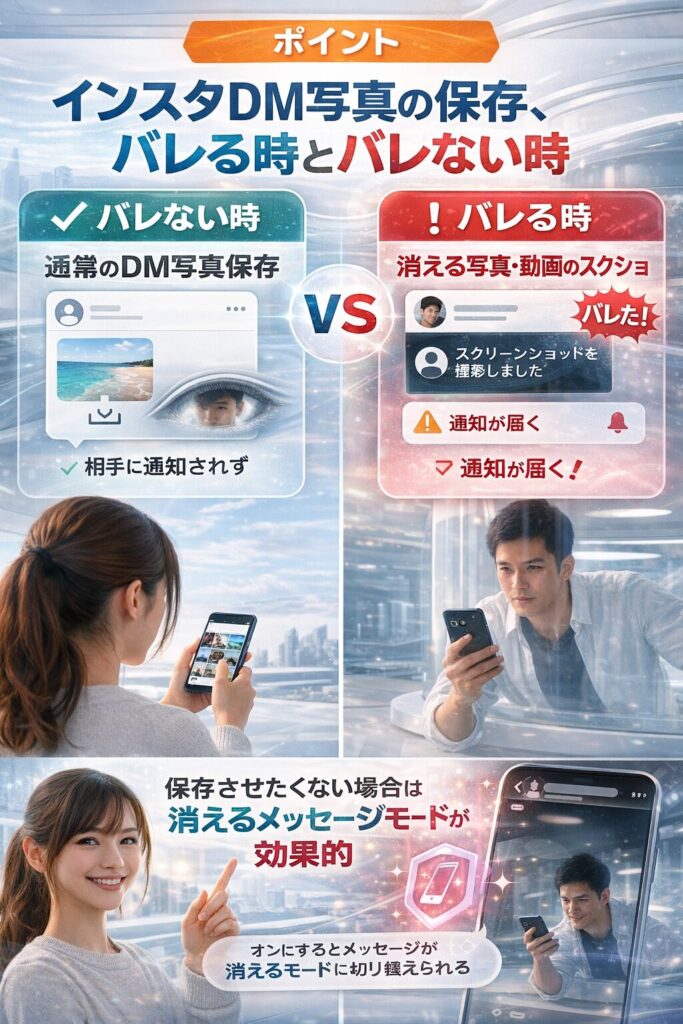 インスタDMの写真保存に関する最新情報