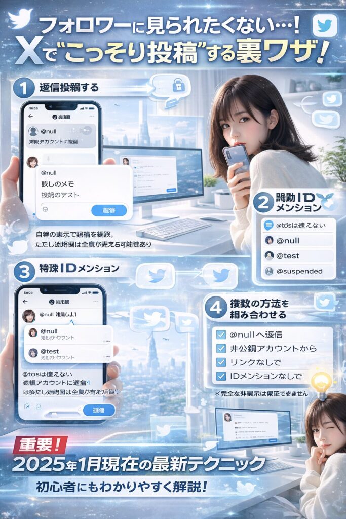 自分だけの記録にしたいのに、フォロワーのタイムラインに表示されてしまう