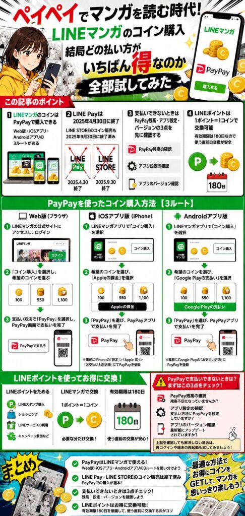 ペイペイでマンガを楽しもう！